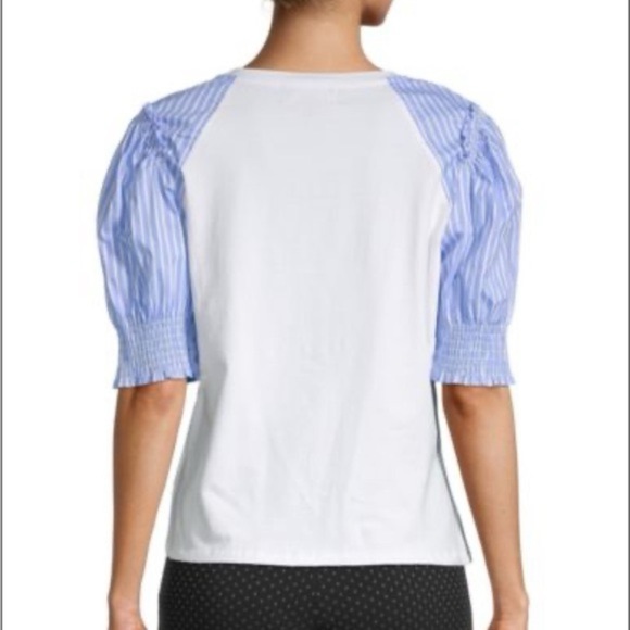 Laundry by Shelli Segal Puff Sleeve Top - Picture 2 of 7